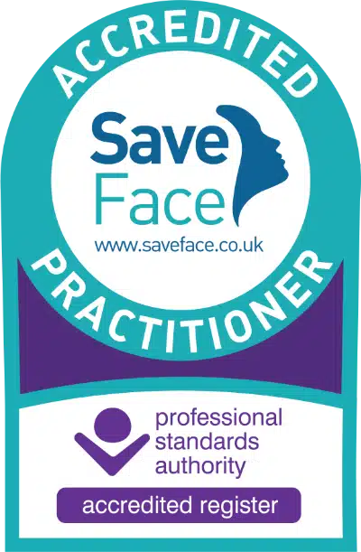 Save Face Accredited Practitioner Logo PSA